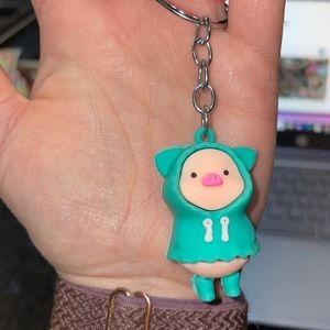Pig keychain